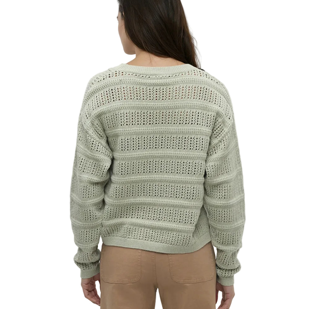 Women's Lunenberg Sweater (Light Moss Heather)