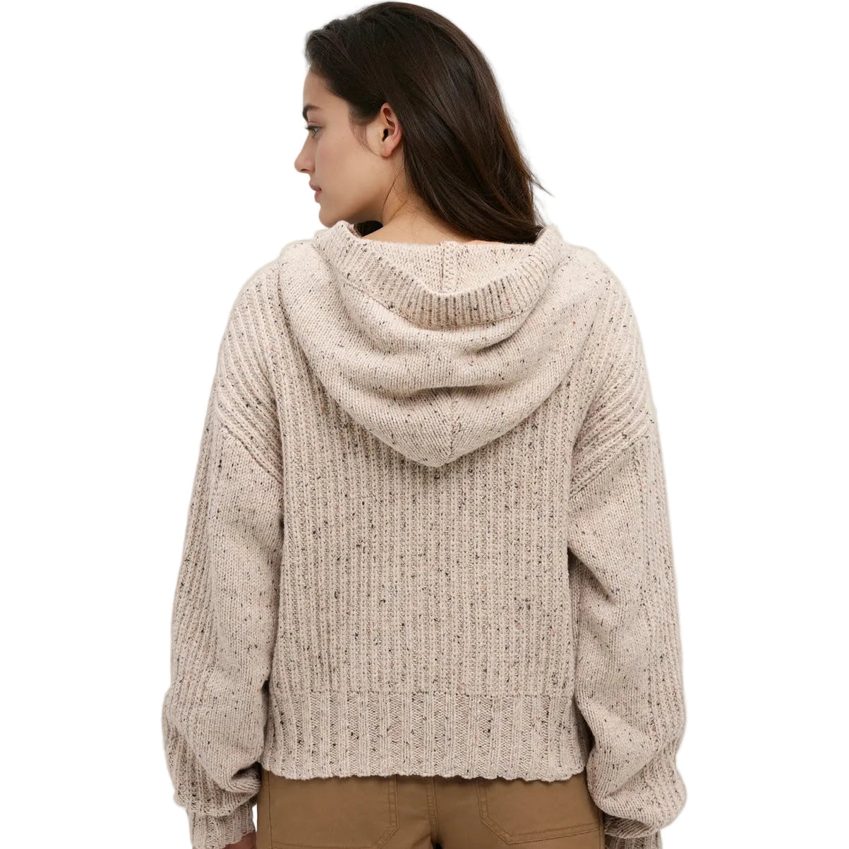 Women's Temple Fleck Sweater (Pale Oak Heather Fleck)