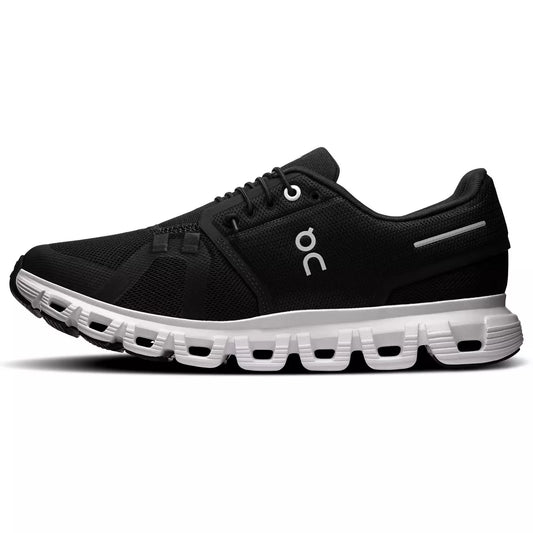 Women's ON Cloud 6 Wide Black/White