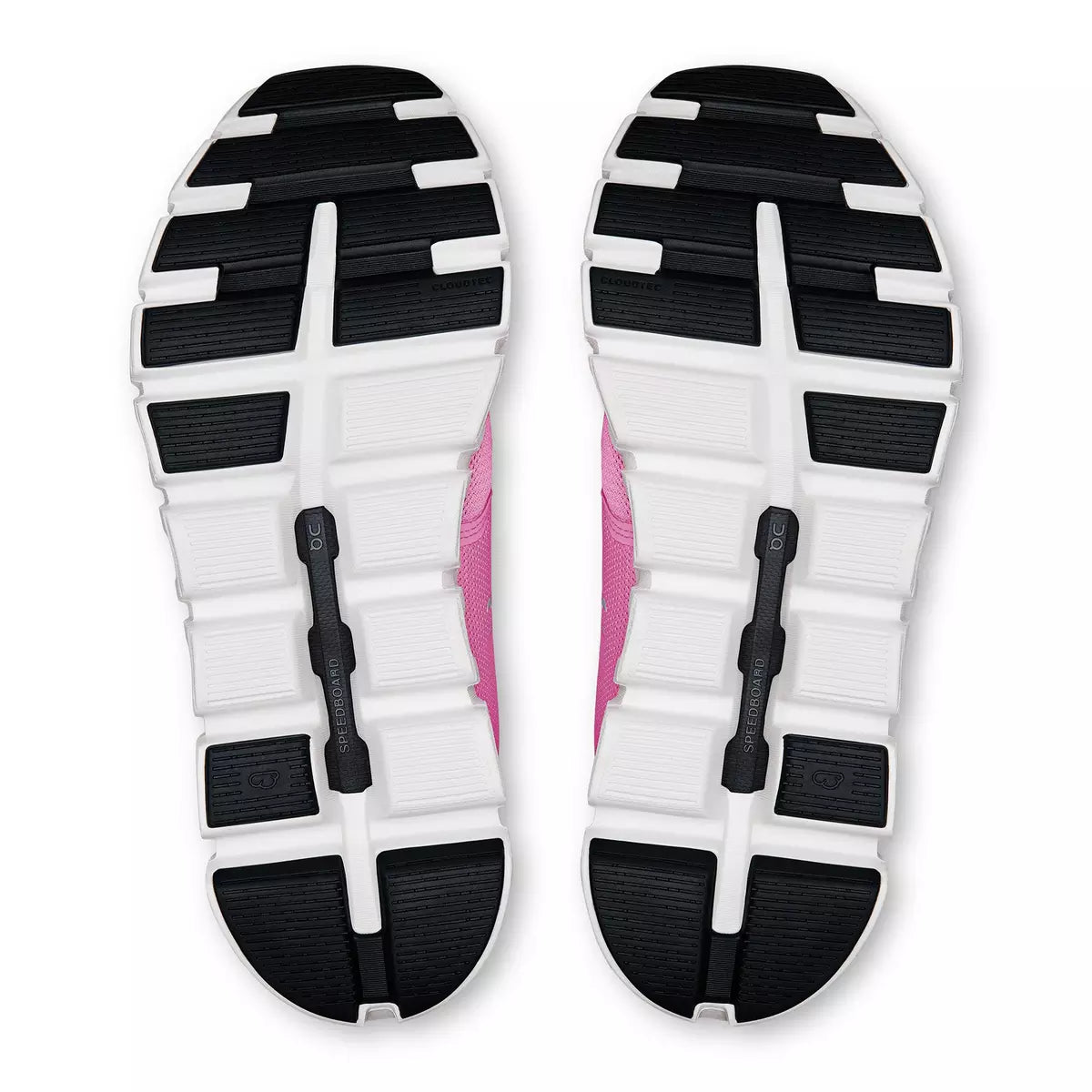 Women's ON Cloud 6 Raspberry/White