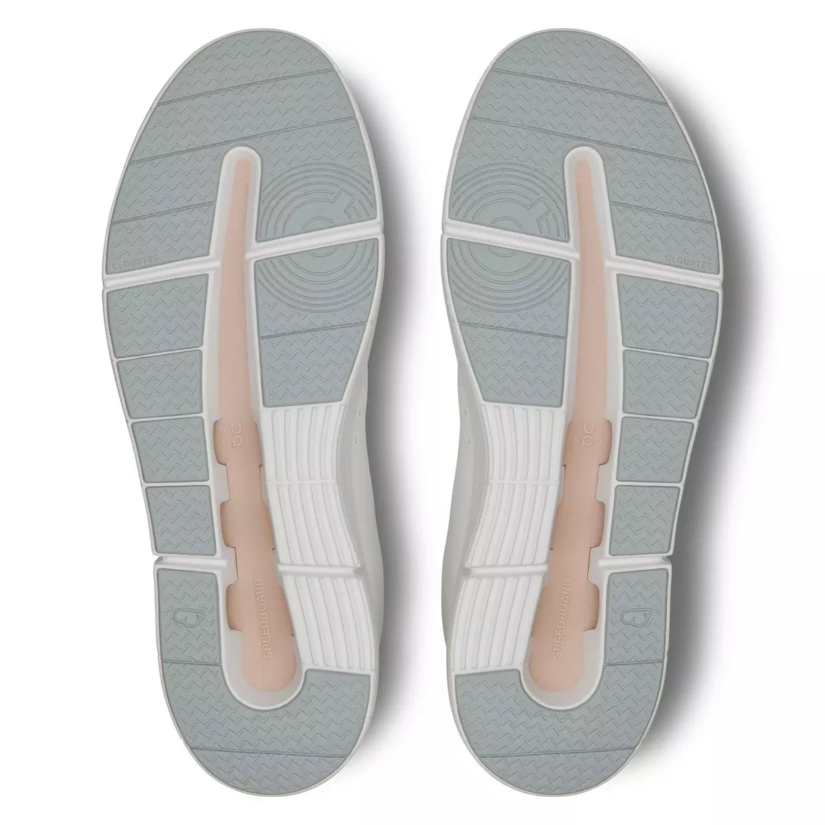 Women's ON The Roger Advantage White/Rosehip