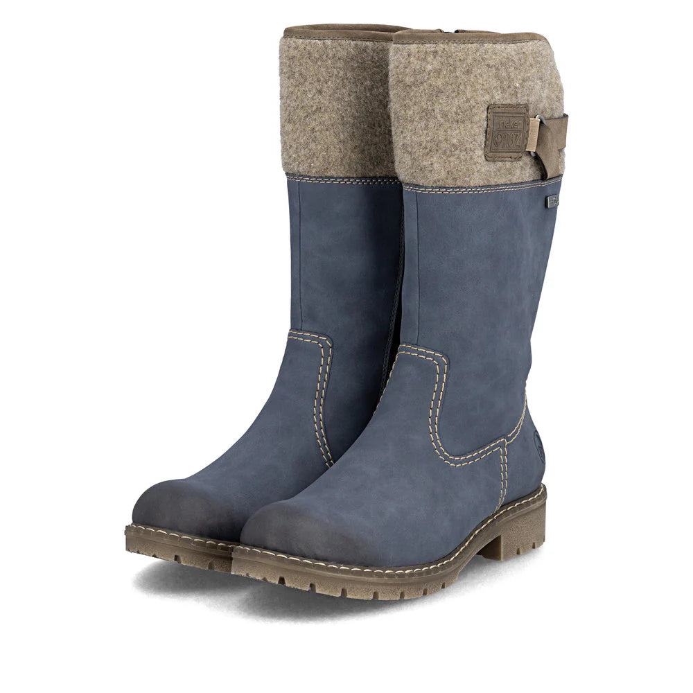Y9190-12 Blue Cuff Side Zip RTex