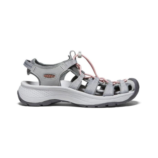 Astoria West Sandal Grey/Coral