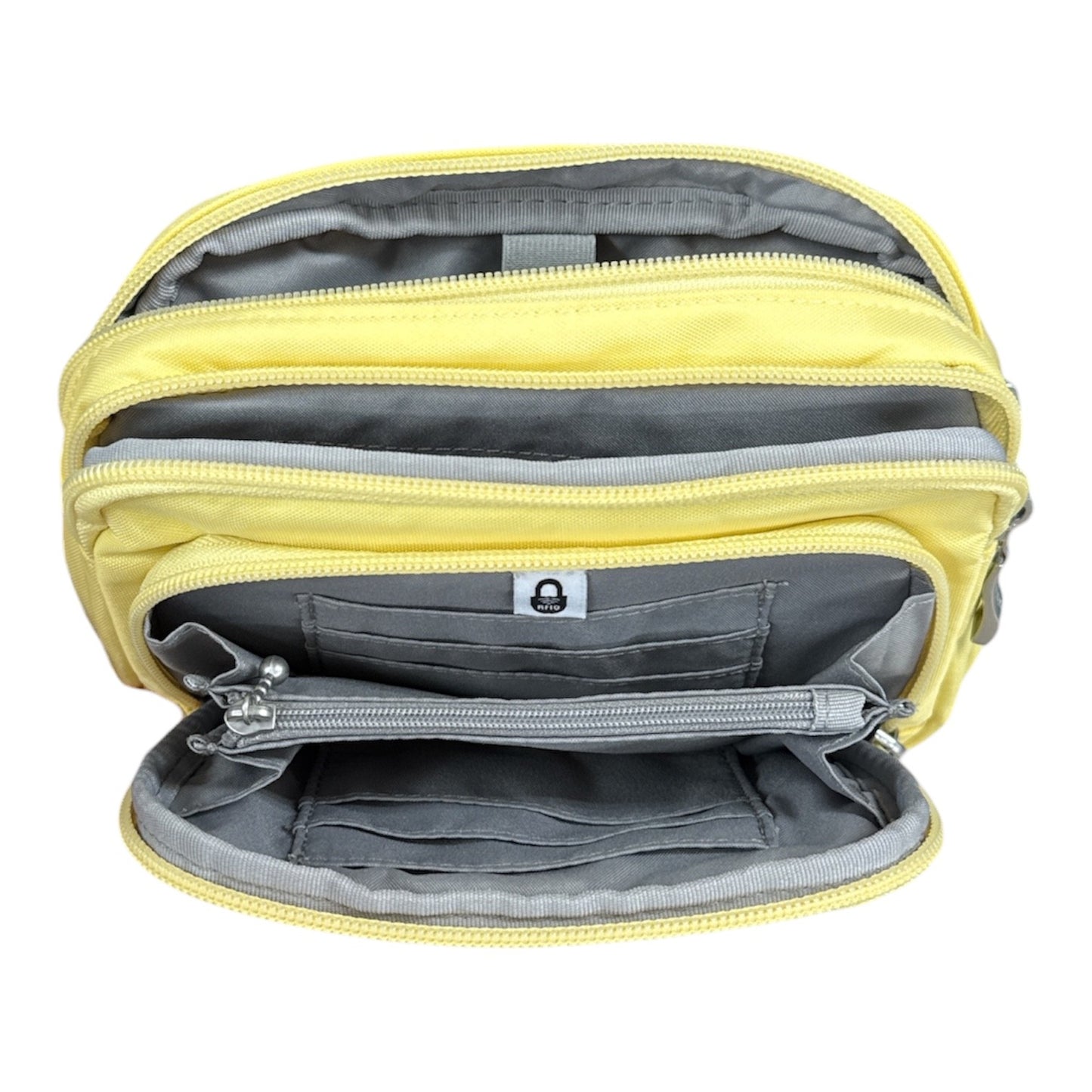 Triple Zip With Front Wallet Butter Yellow