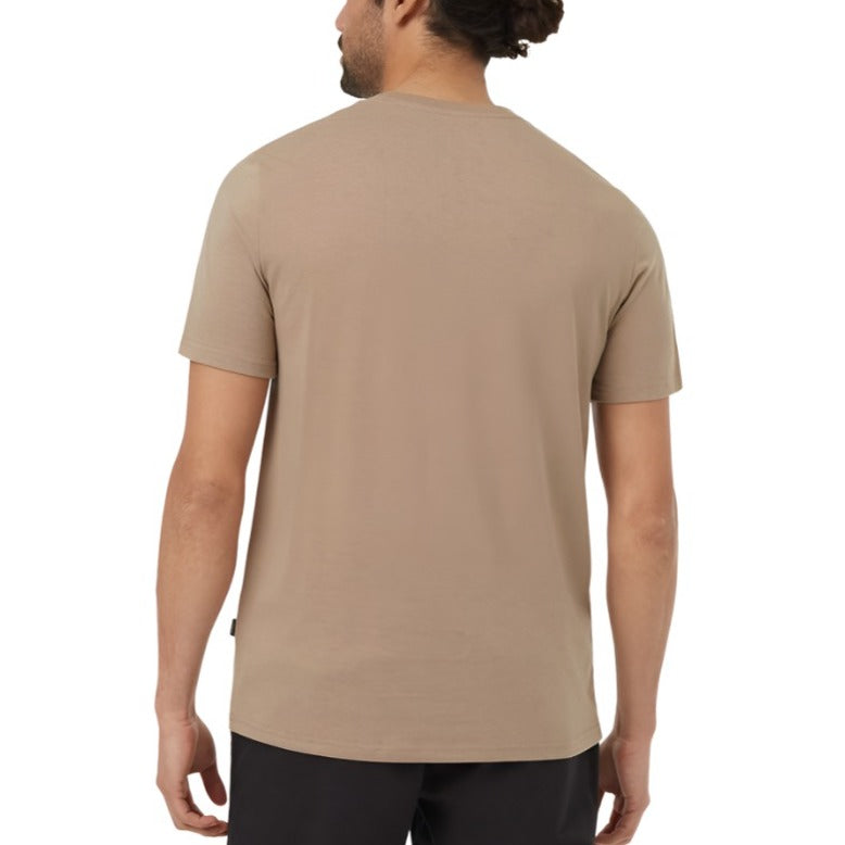 Men's Artist Series Love Flourishes Ten T-Shirt (Khaki/Cypress)