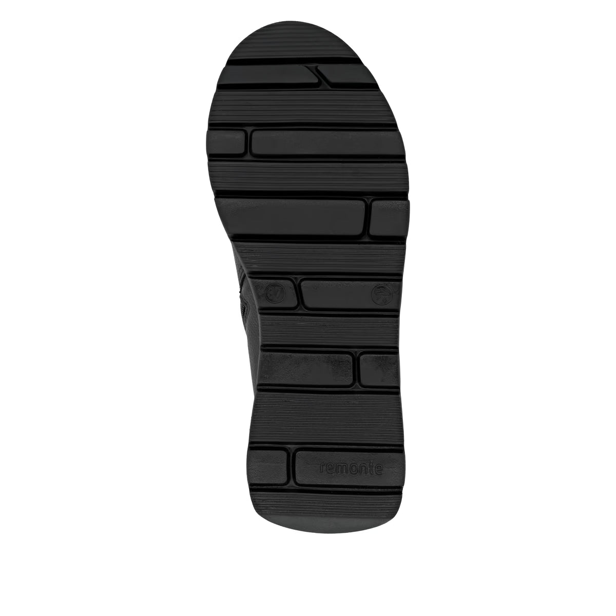D2V71-00 Black Ankle Lace/Zip RTex