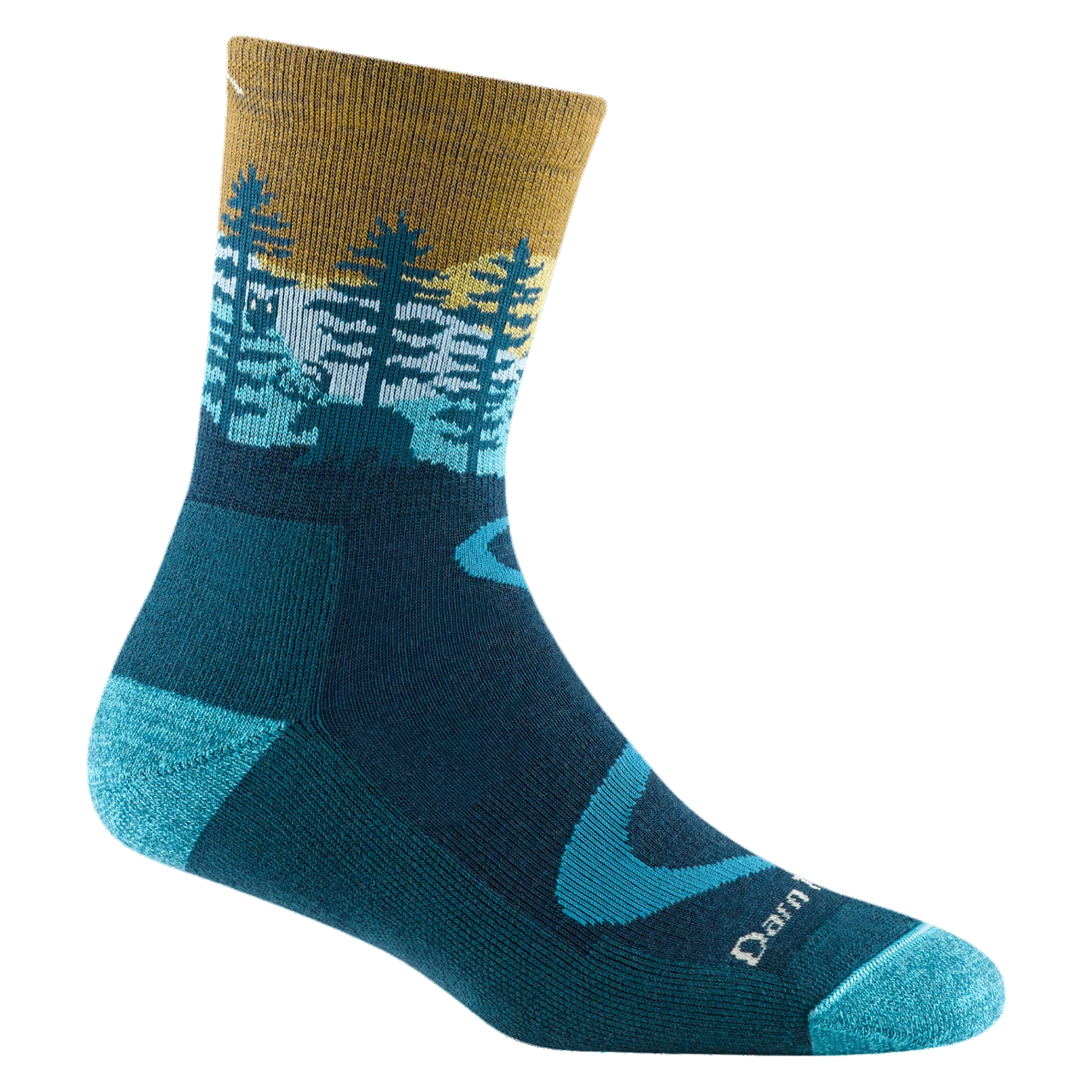 Women's Northwoods Micro Crew Midweight Cushion Dark Teal