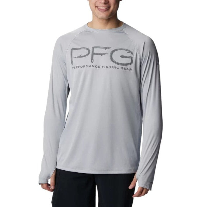 Men's Terminal Tackle Vent LS Shirt Cool Grey