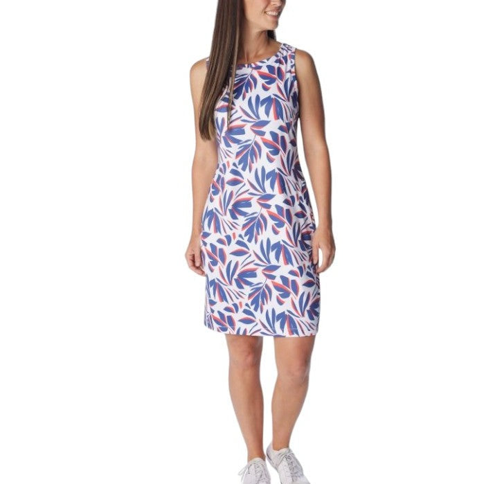 Women's Chill River Printed Dress White Areca