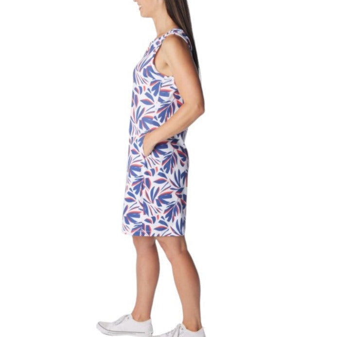 Women's Chill River Printed Dress White Areca