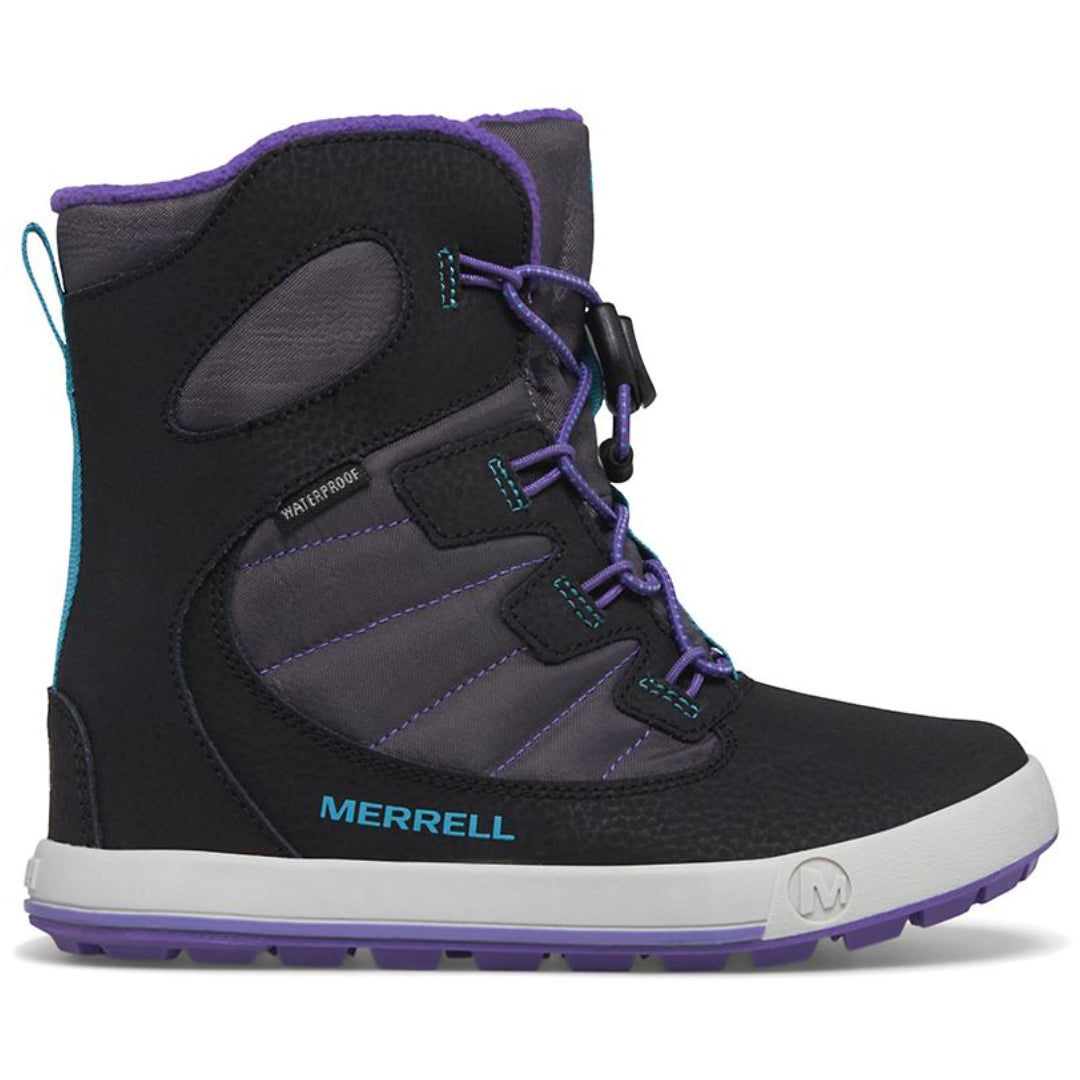 Snow Bank 4.0 Black/Purple/Turquoise (Size 11c-5Y)