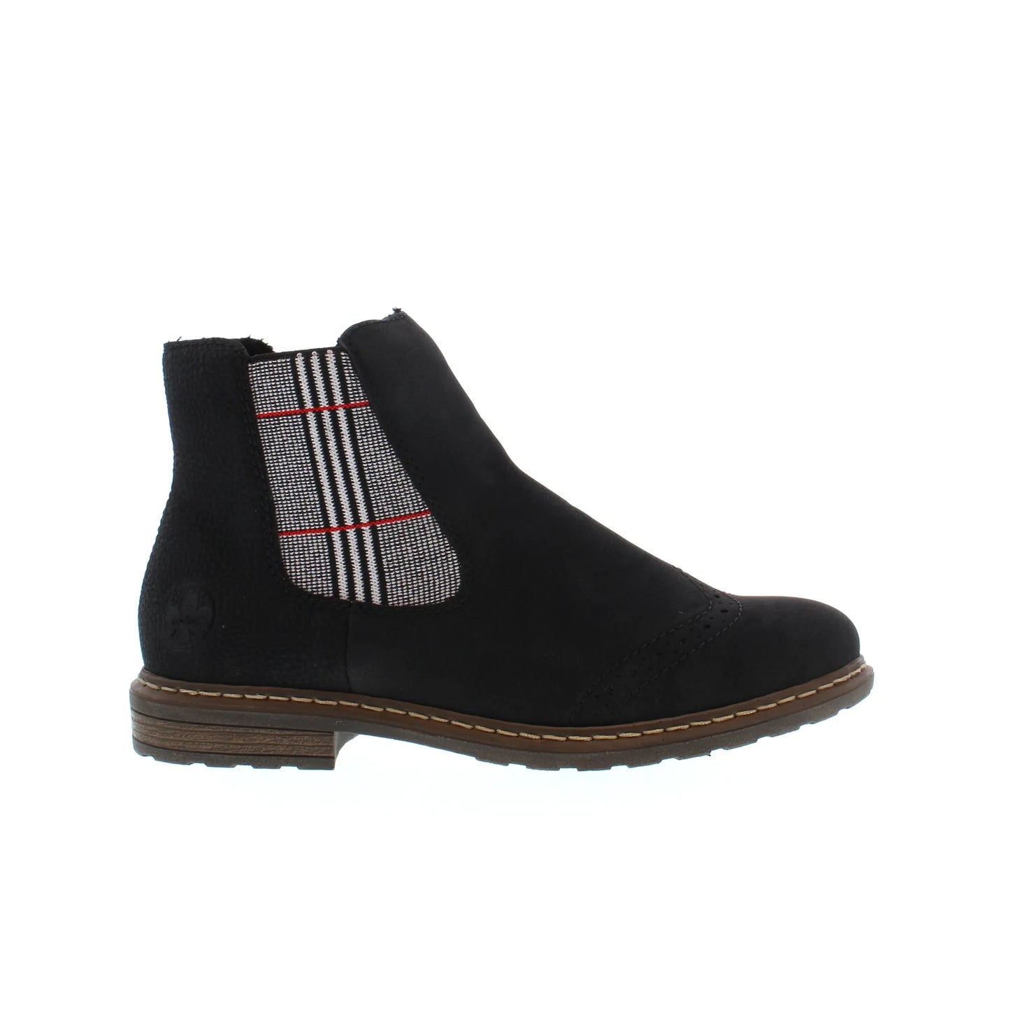 71072-02 Black Multi Chelsea Zip