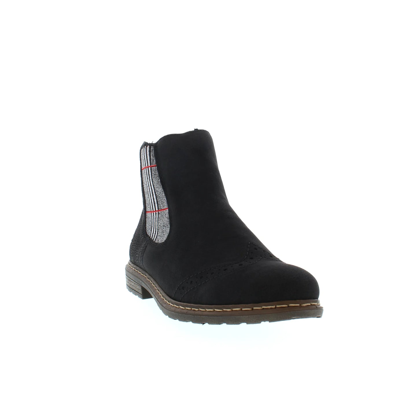 71072-02 Black Multi Chelsea Zip