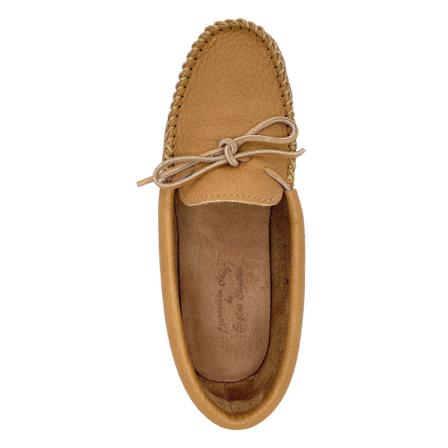 Men's Moose Hide Leather Moccasins Cork