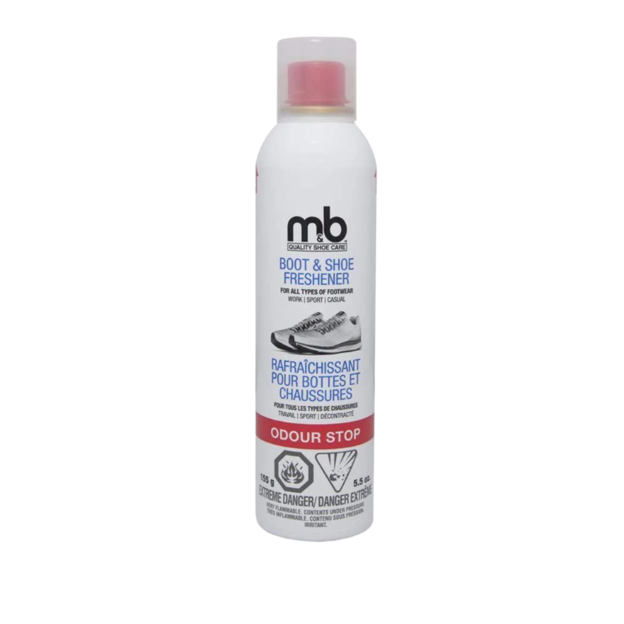 M & B BOOT & SHOE FRESHER (ORIGINAL) 155g