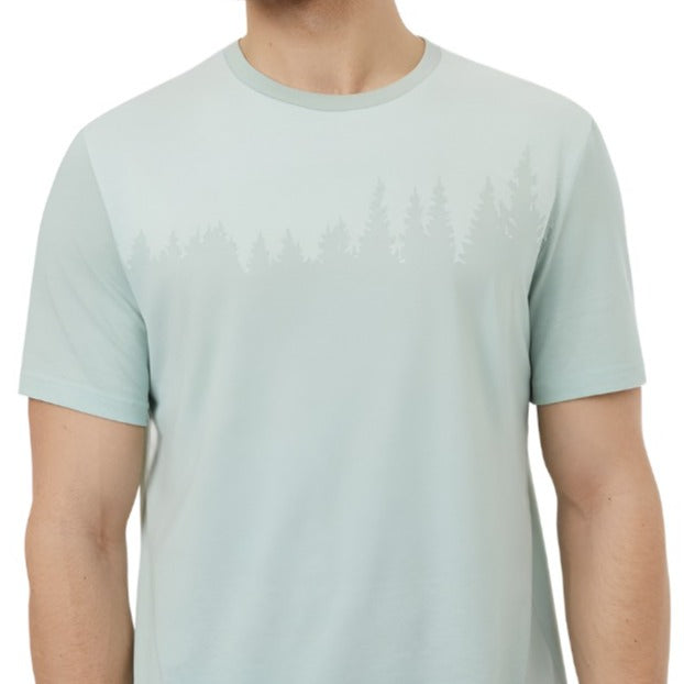 Men's Juniper T-Shirt (Surf Spray Heather/White)