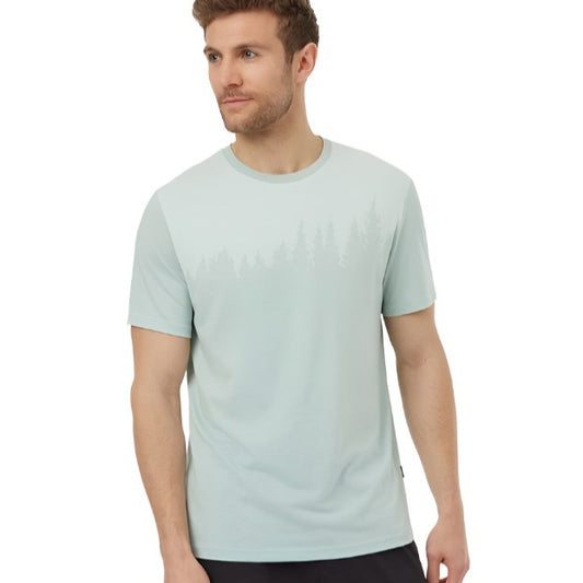 Men's Juniper T-Shirt (Surf Spray Heather/White)