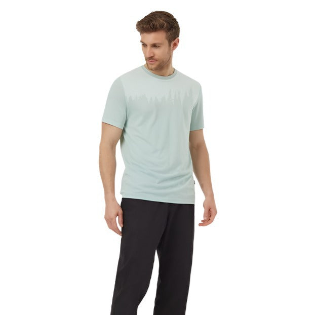 Men's Juniper T-Shirt (Surf Spray Heather/White)