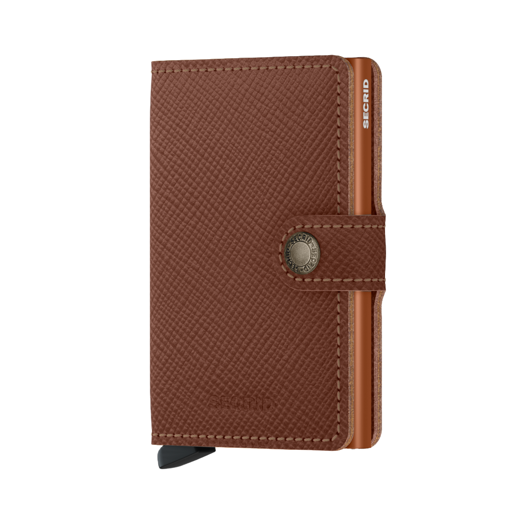 Miniwallet Saffiano Caramel