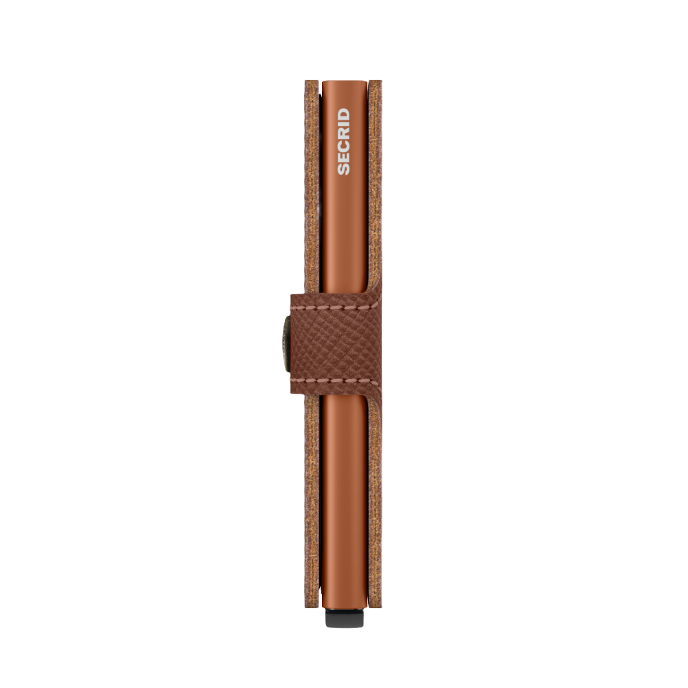 Miniwallet Saffiano Caramel