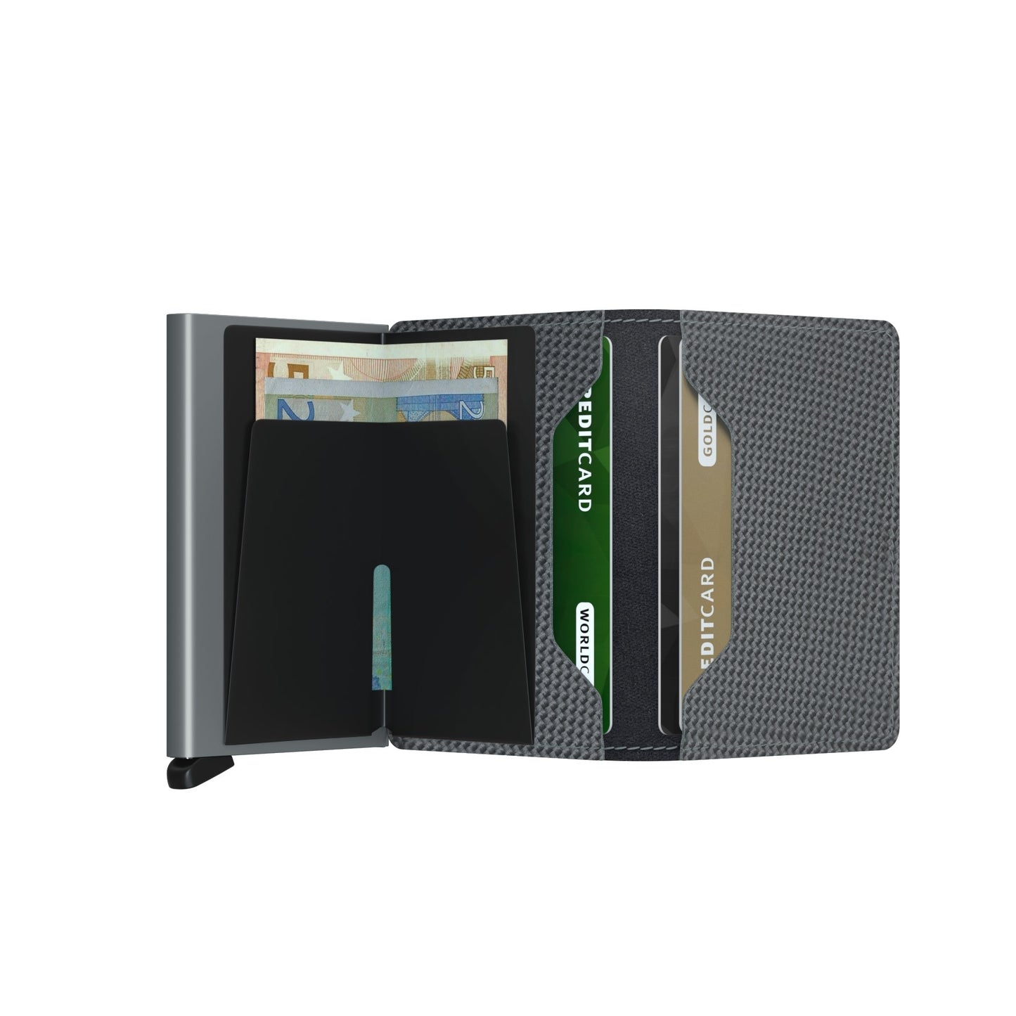 Slimwallet Carbon Cool Grey