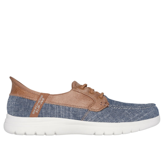 Women's Slip-ins: On-The-Go - Coastal Sky Navy/White