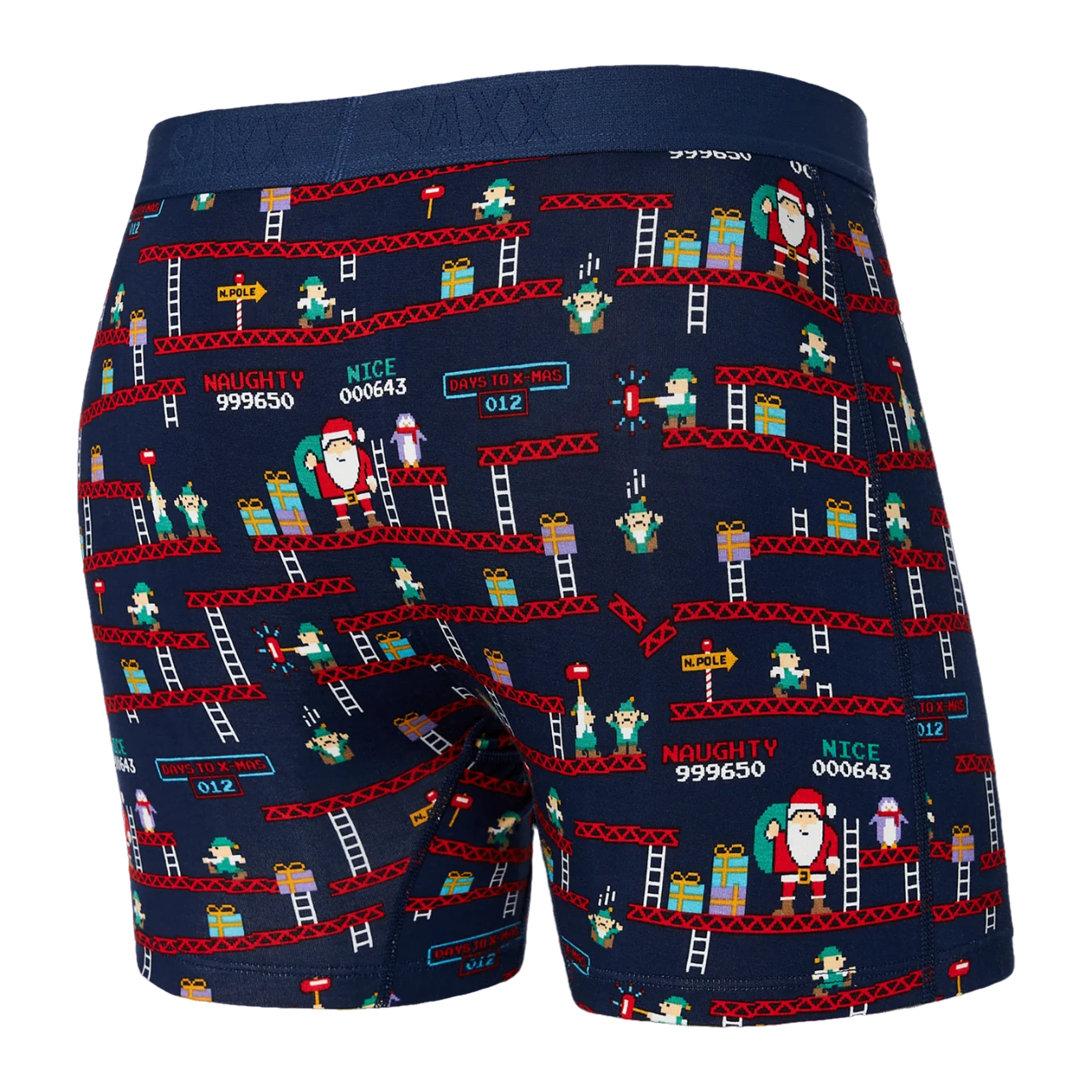 Vibe Super Soft Boxer Brief - Santa's Workshop Navy