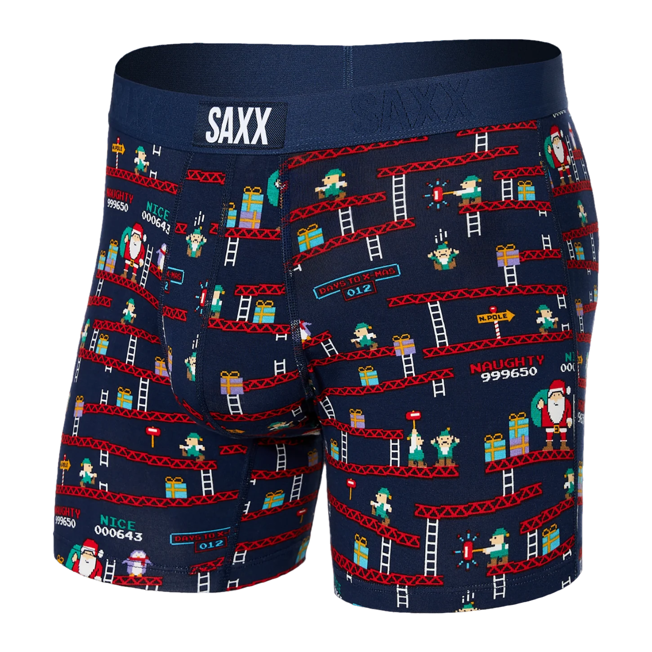 Saxx Ultra Boxers - Let's Get Toasted - Black