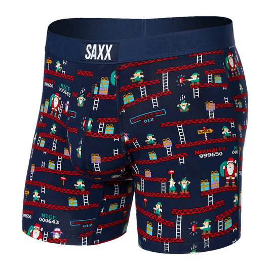 Vibe Super Soft Boxer Brief - Santa's Workshop Navy