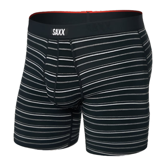 Vibe Xtra Super Soft Boxer Brief Black Coast Stripe