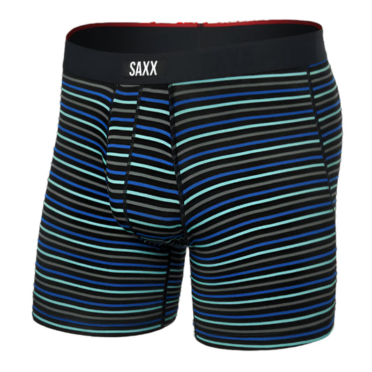 Vibe Xtra Super Soft Boxer Brief Gent's Stripe - Sport Blue