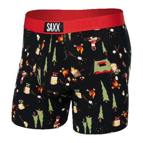 Ultra Super Soft Boxer Brief - Let's Get Toasted Black