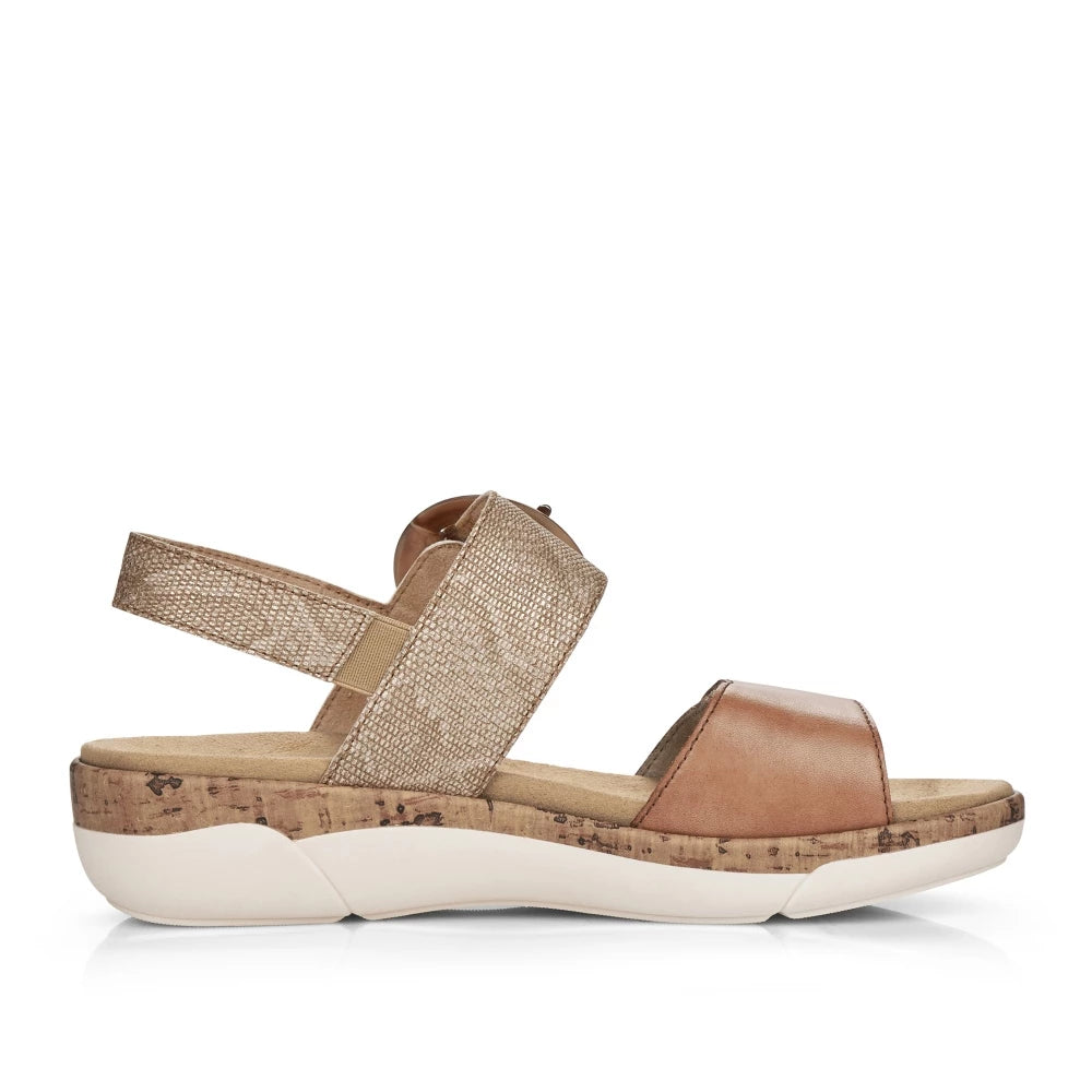 R6853-90 Velcro Big Buckle Metallic Multi
