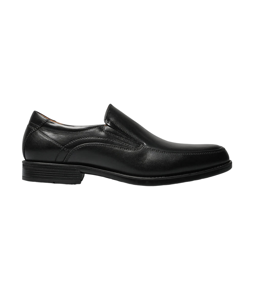 Midtown Moc Toe Slip On Black 3E