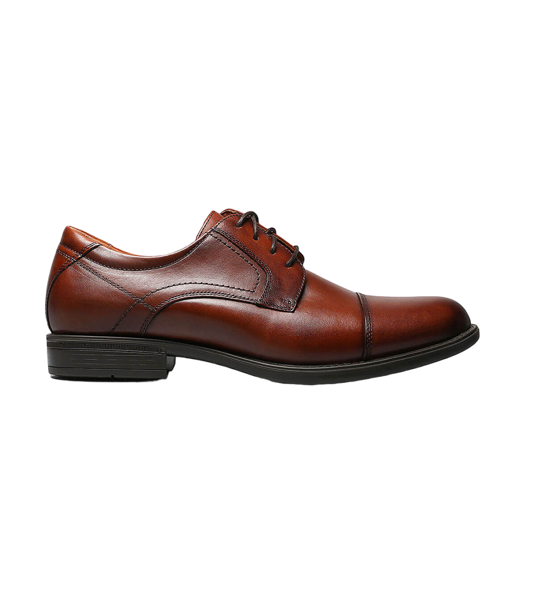 Midtown Cap Toe Oxford Cognac 3E