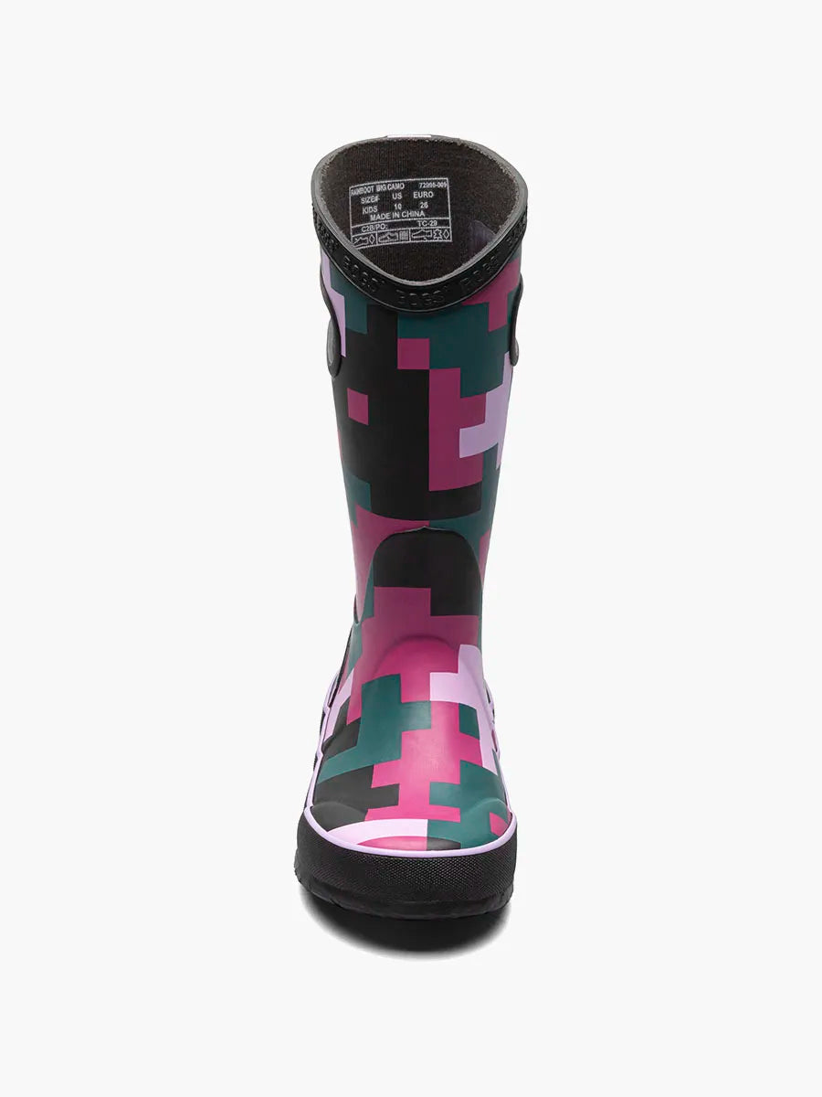 Rainboot Big Camo Black Multi (9c-3Y)