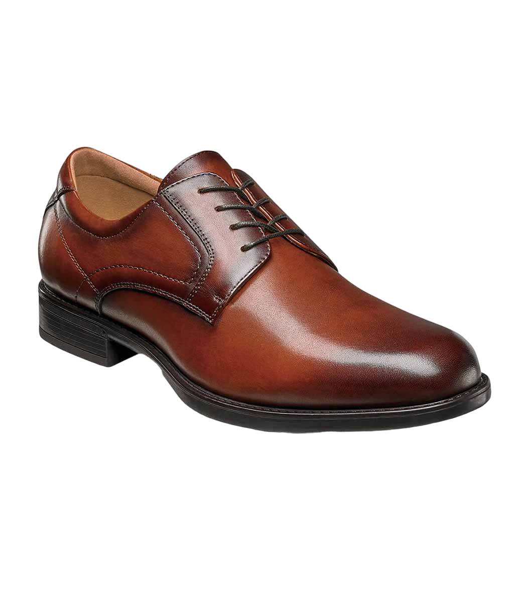 Midtown Plain Toe Oxford Cognac 3E