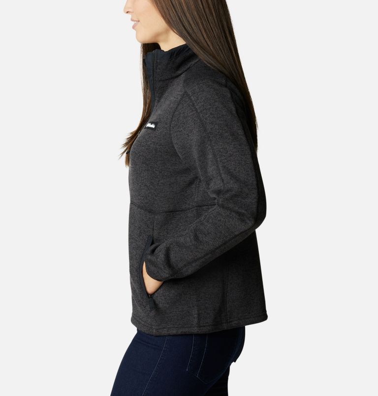 Sweater Weather Full Z - Black Heather