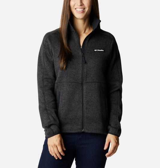 Sweater Weather Full Z - Black Heather