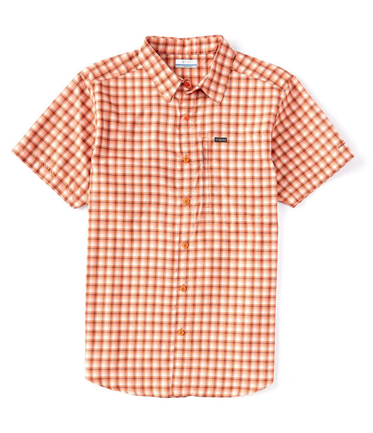 Silver Ridge Utility Novelty SS - Desert Orange Pulaski Plaid