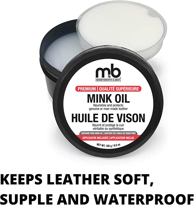 M & B Mink Oil 185g