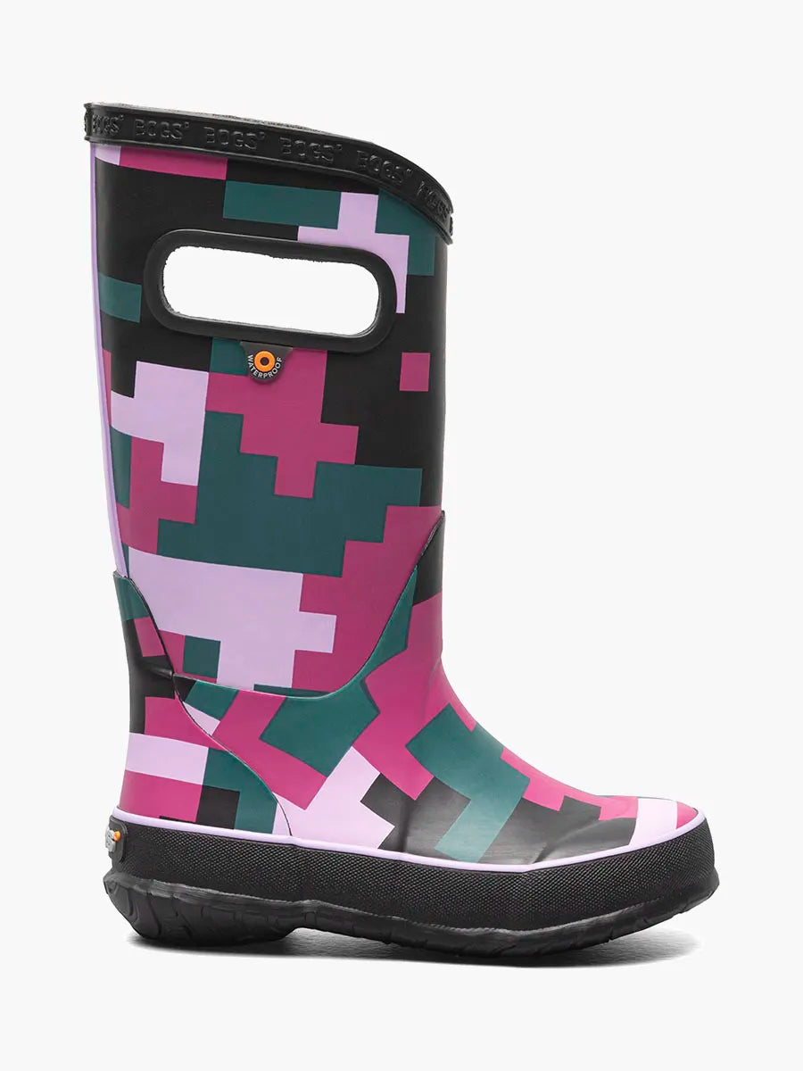 Pink camo rain on sale boots