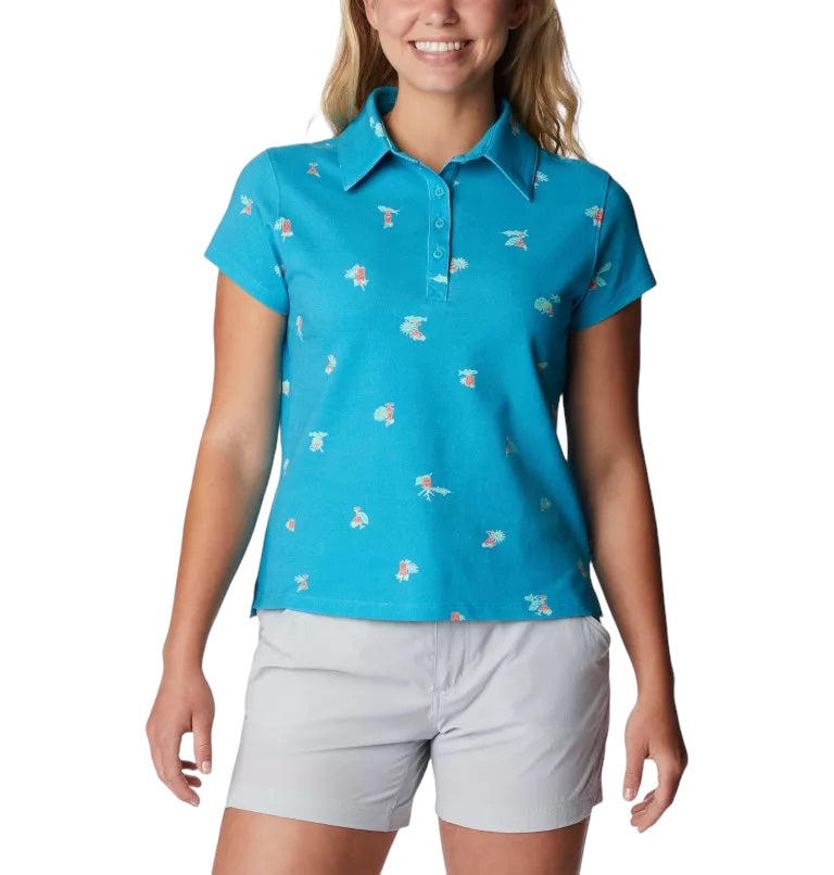 Super Sun Drifter Shirt - Ocean Teal Keys Please
