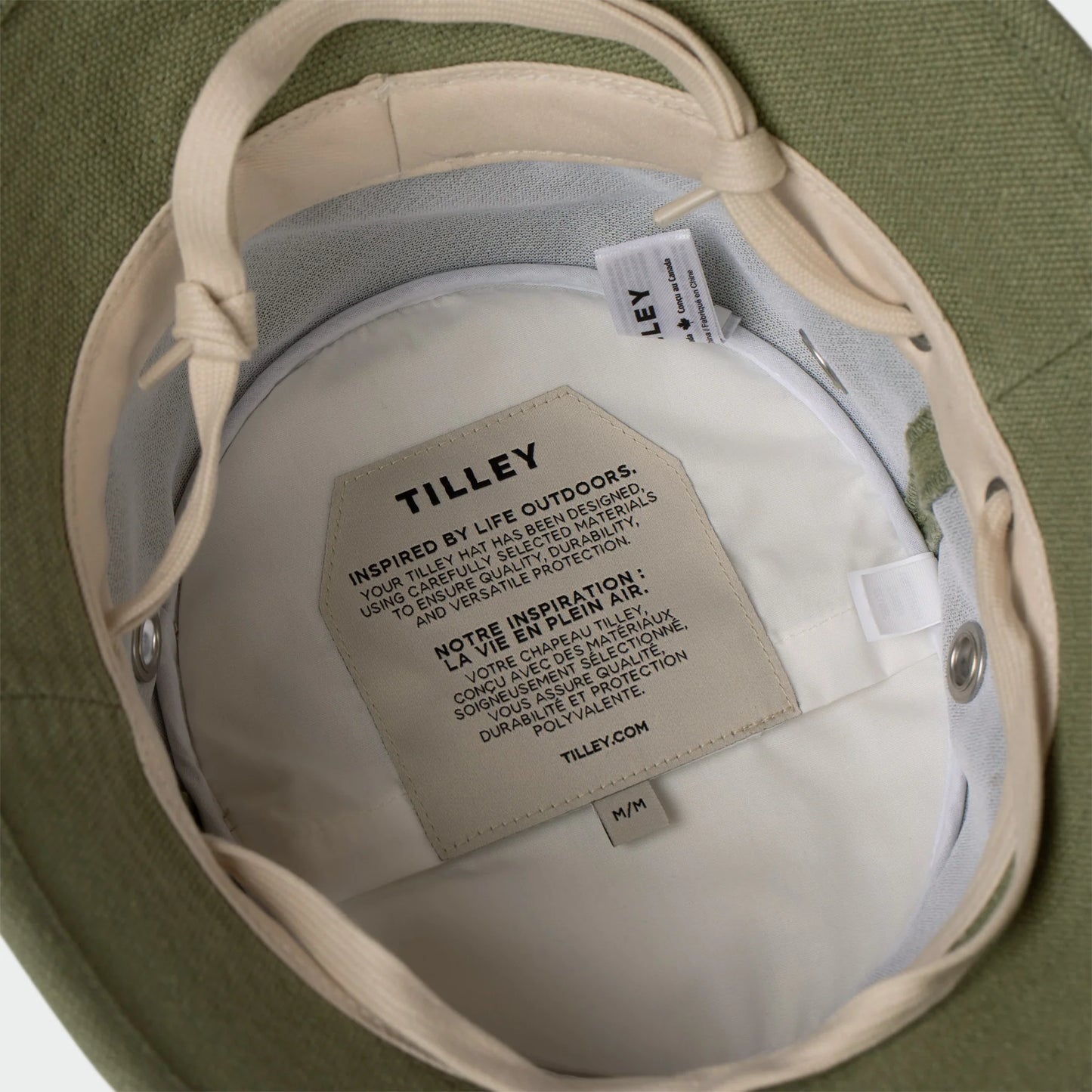 Hemp Bucket Hat Light Olive