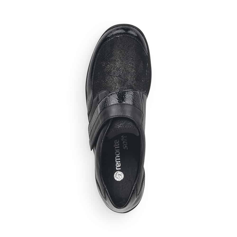 R7600-02 Black Multi Velcro