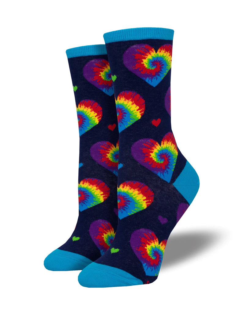 I Heart Tie-Dye - Navy