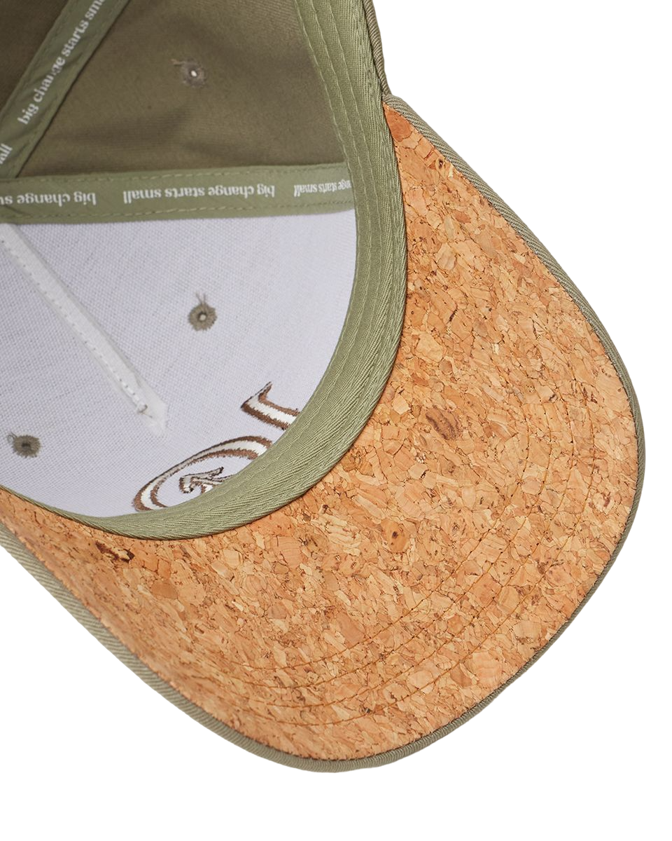Logo Cork Brim Altitude Hat (Deep Lichen Green)