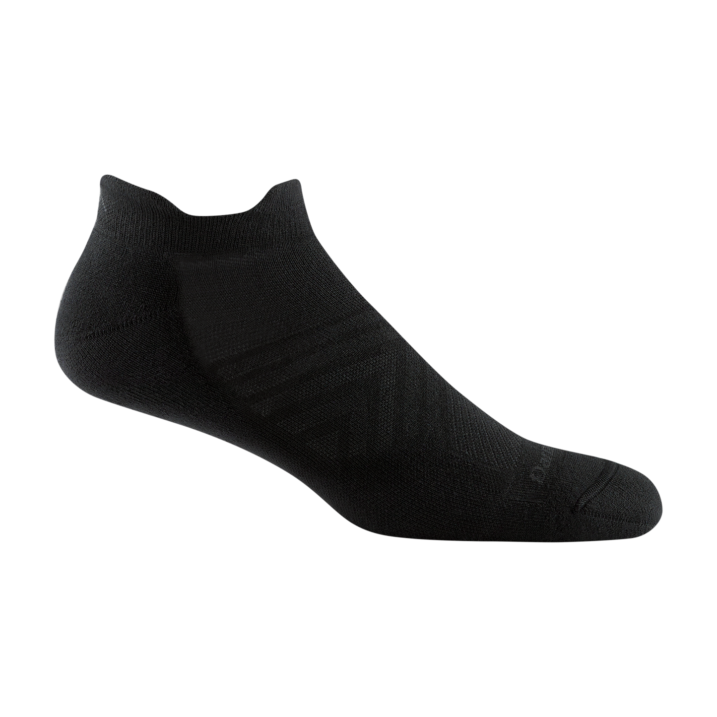 Men's Coolmax® Run No Show Tab Ultra-Lightweight Running Sock Black (1054)