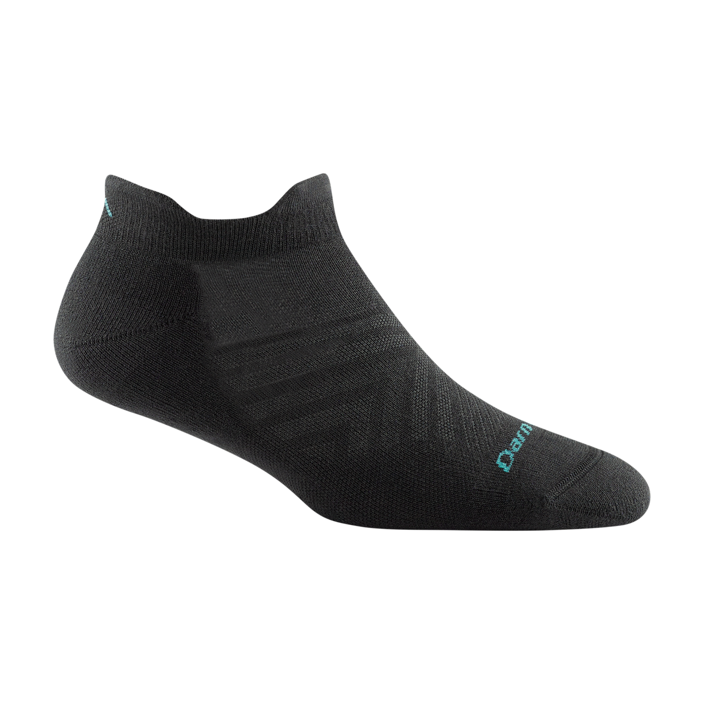 Women's Coolmax® Run No Show Tab Ultra-Lightweight Running Sock Black (1052)
