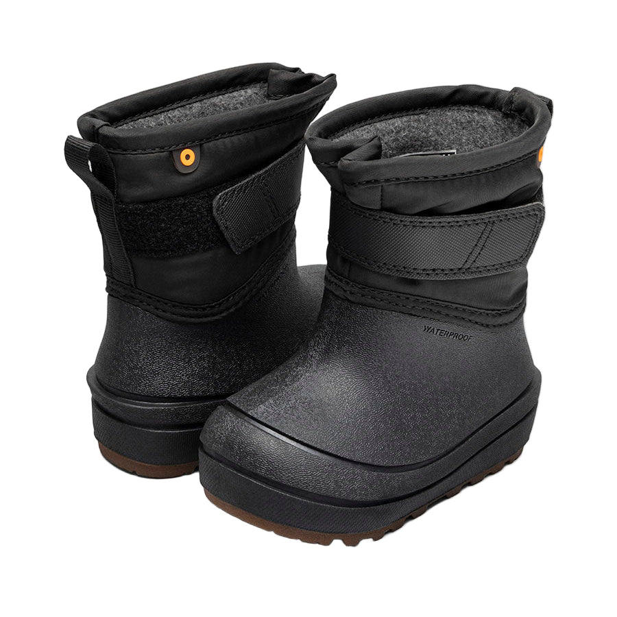 Baby Snow Shell Boots Black (Size 4c-10c)